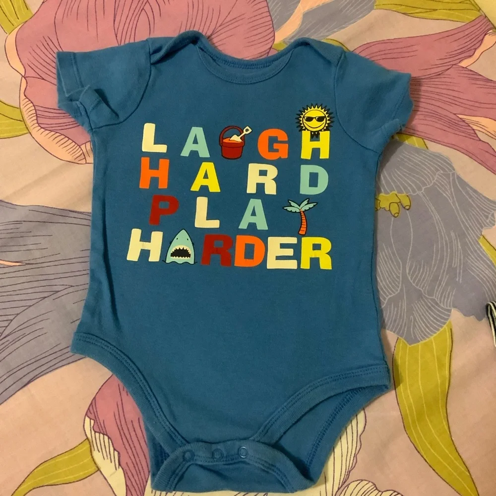Like New Lot 5 Pz Baby  Clothes Onesies